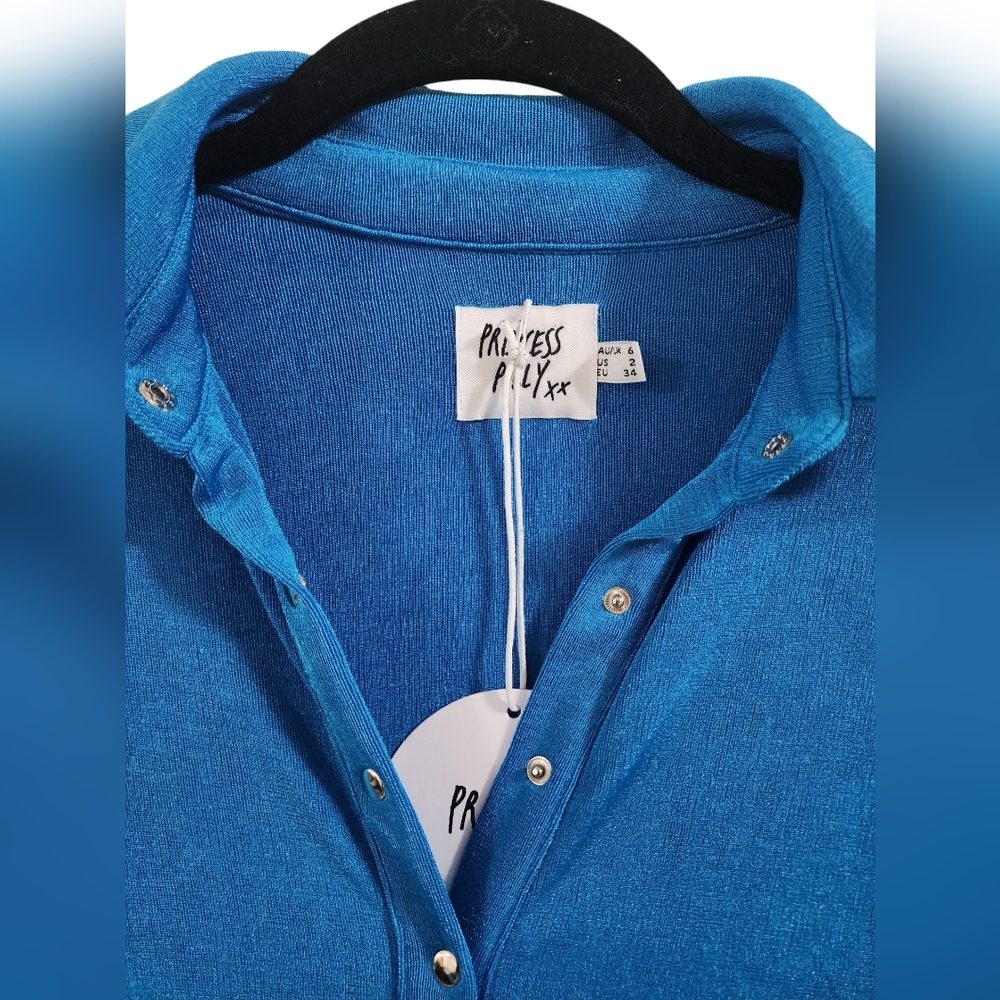 Princess Polly Blue Mini Dress - Picture 5 of 10